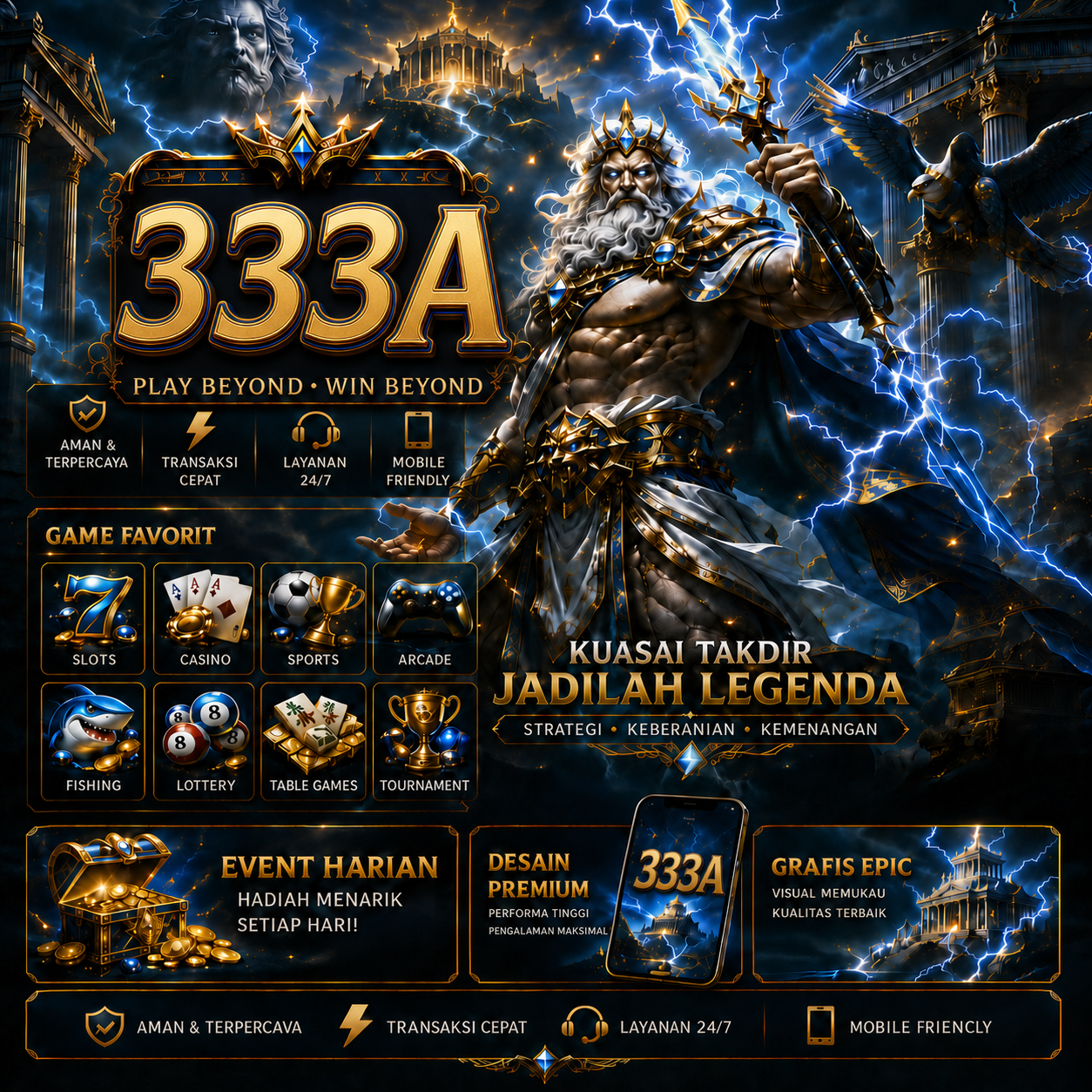 333A - Link Alternatif Game Kasino dan Slot Online