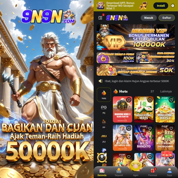 9N9N - Login Situs Resmi dan Nikmati Ragam Game PG Soft