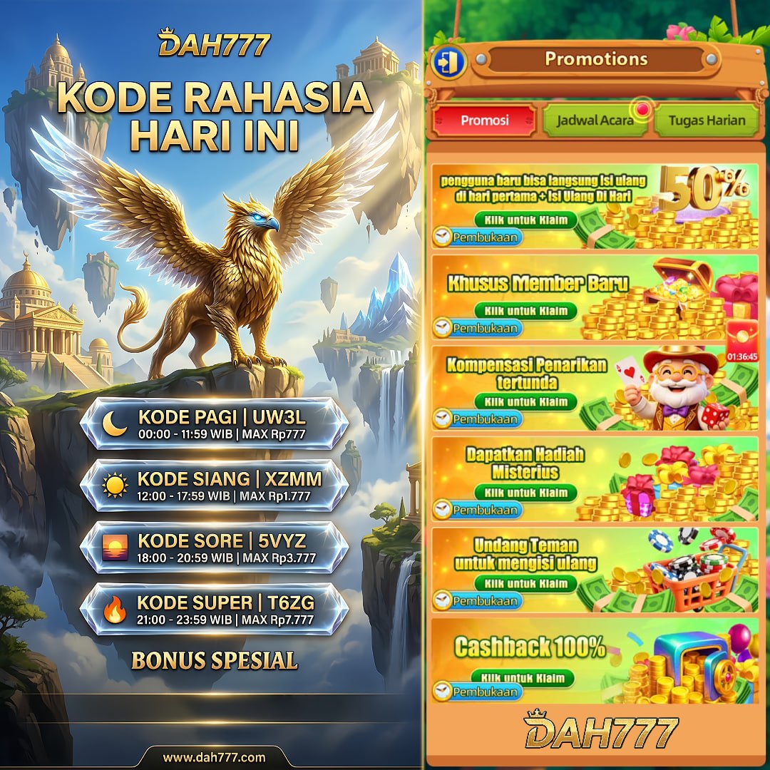 DAH777 - dah777 Situs Resmi Slot Online dari Berbagai Provider