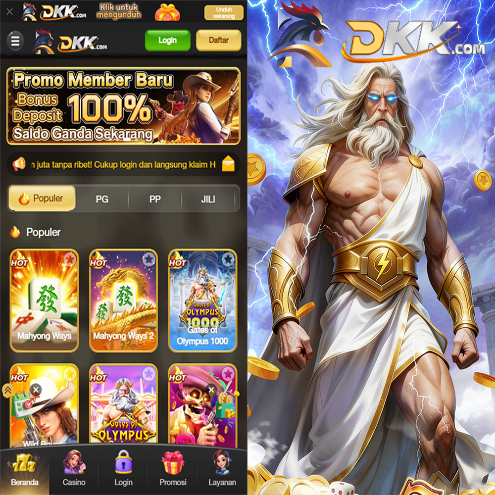 DKK - Portal Hiburan Game Online Mobile Resmi & Terpercaya