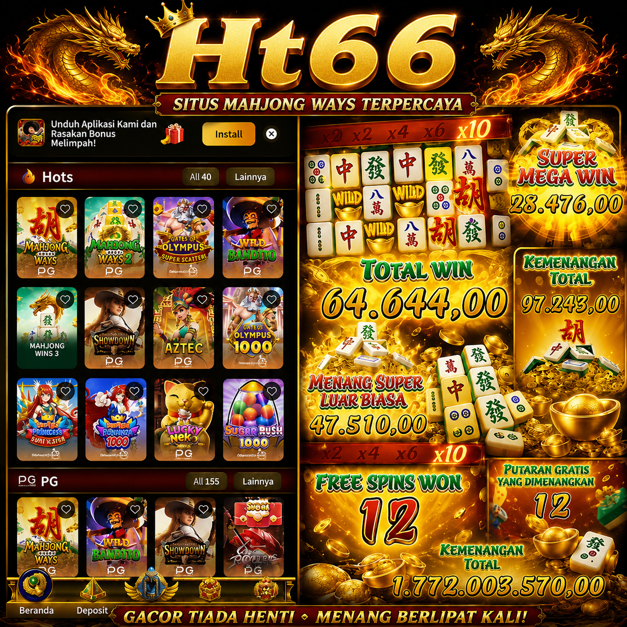 HT66 - Indonesia Jadi Pilihan untuk Menjelajahi Tema Slot Online Berbeda