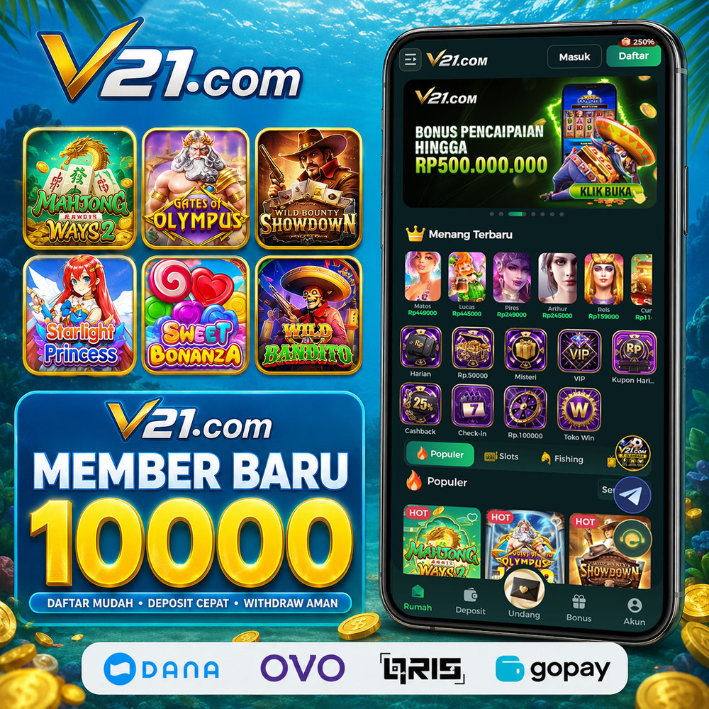 V21 - Situs Slot Online Resmi dengan Akses Daftar dan Login